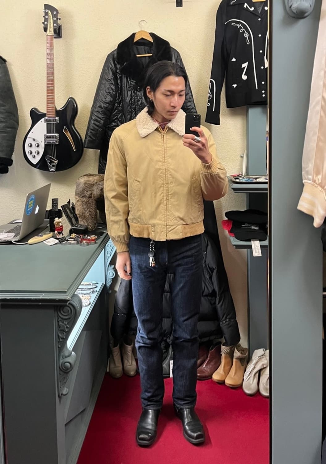 80’s SHERPA JACKET 상품이미지4