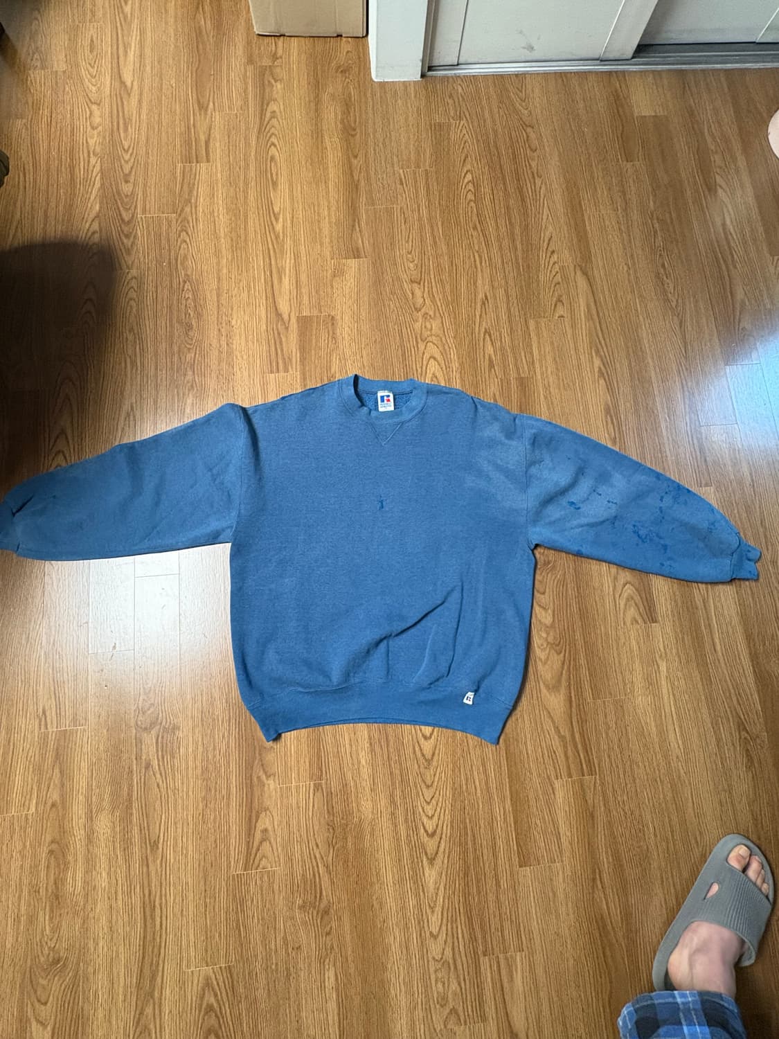 90s russell sunfaded 스웻셔츠 USA 상품이미지1