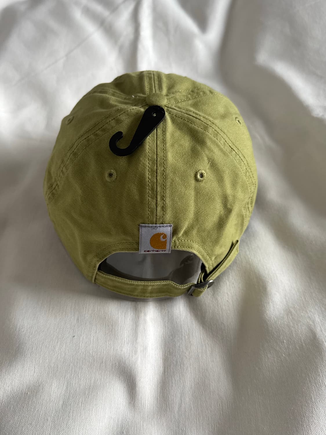 칼하트 캔버스 스크립트 그래픽 자수 로고 볼캡 상품이미지5