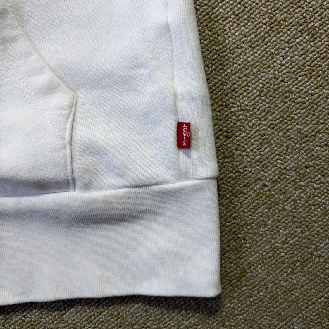 리바이스 화이트 로고 후드 집업(S) 상품이미지5