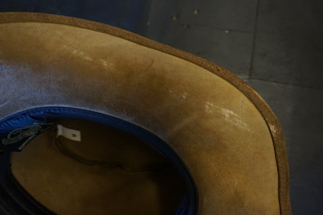 henschel leather hat(USA made) 상품이미지8