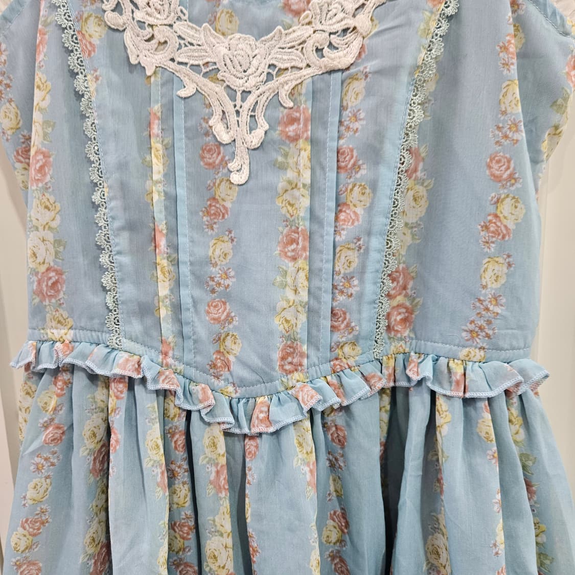 (axes femme / 엑시즈팜) 베이비 스카이블루 원피스 상품이미지3