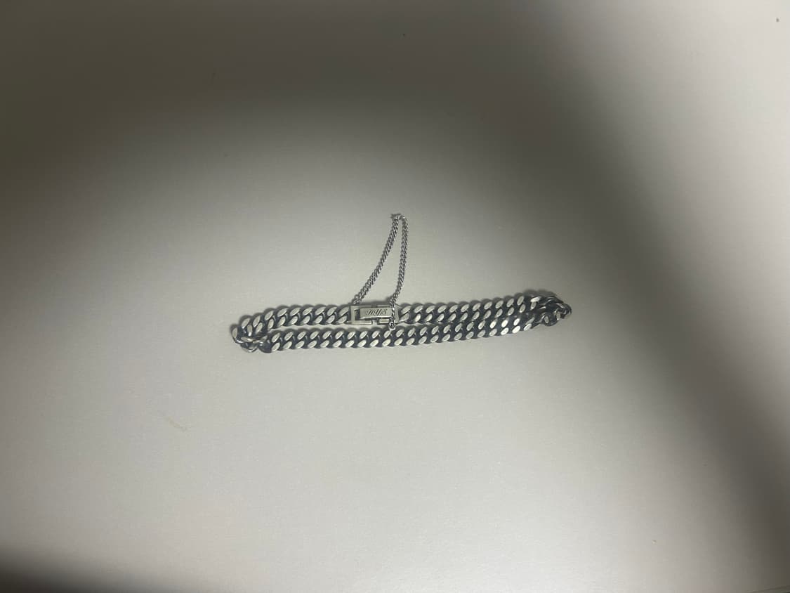 19.5cm)마스미아 체인 은팔찌 상품이미지2