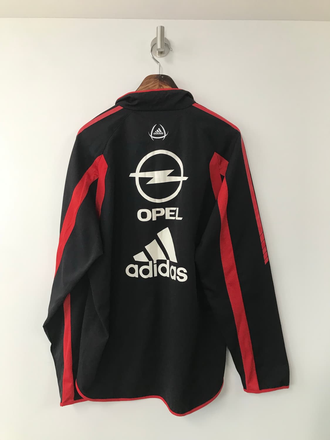 아디다스 ac밀란 오펠 검빨 블랙 트레이닝 탑 상품이미지4