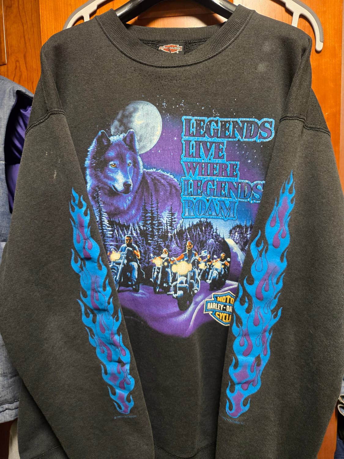 1992 할리데이비슨 스웻셔츠 상품이미지1