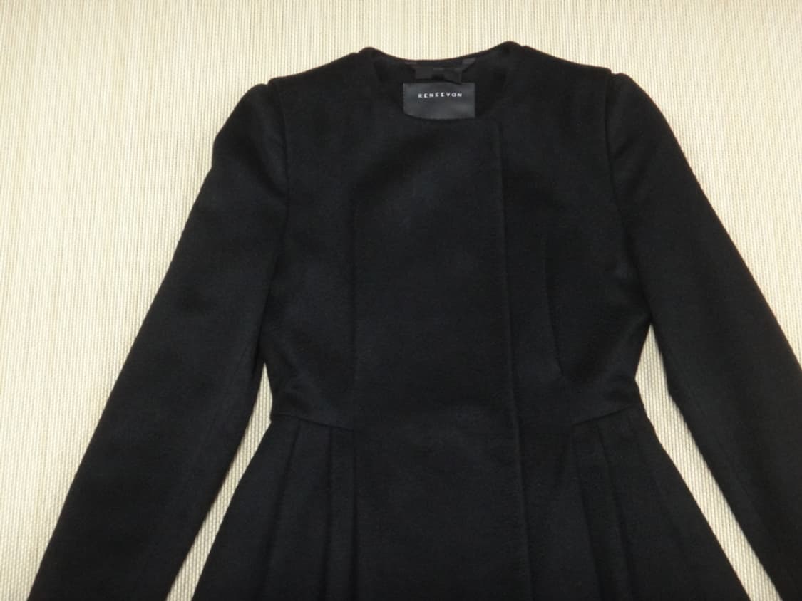 (55) 레니본 RENEEVON 캐시미어100 셔링코트 상품이미지3