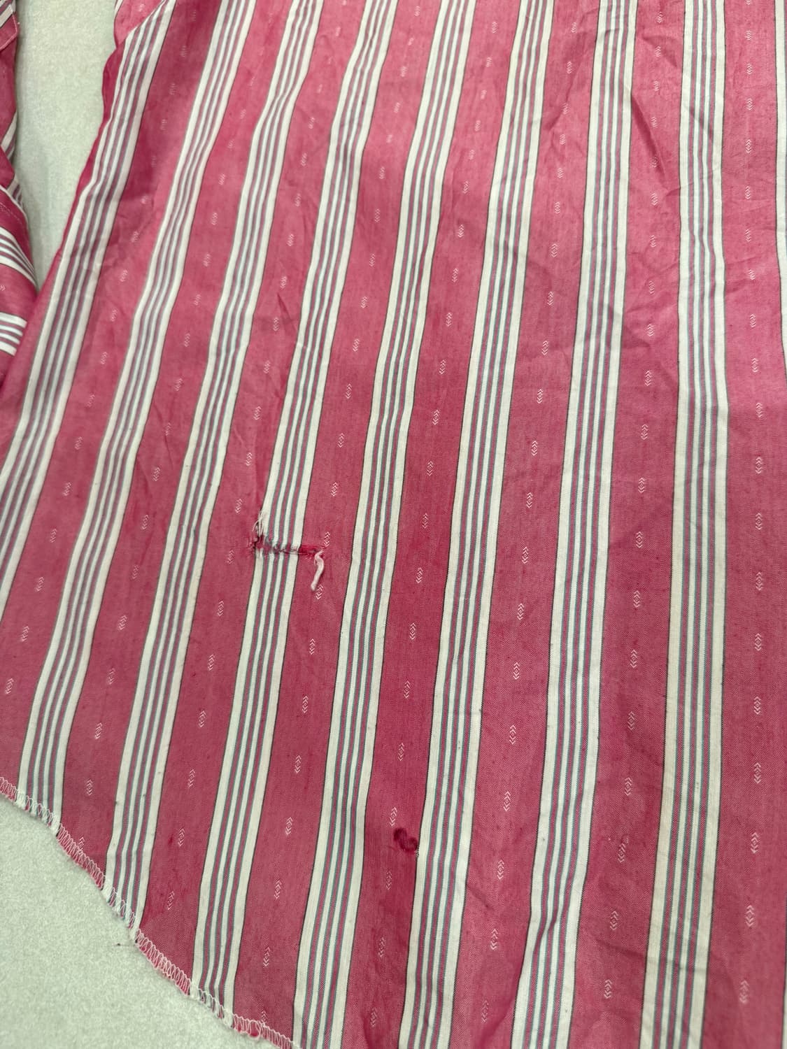 Wrangler Cowboy Cut 핑크 스트라이프 웨스턴 셔츠 상품이미지6