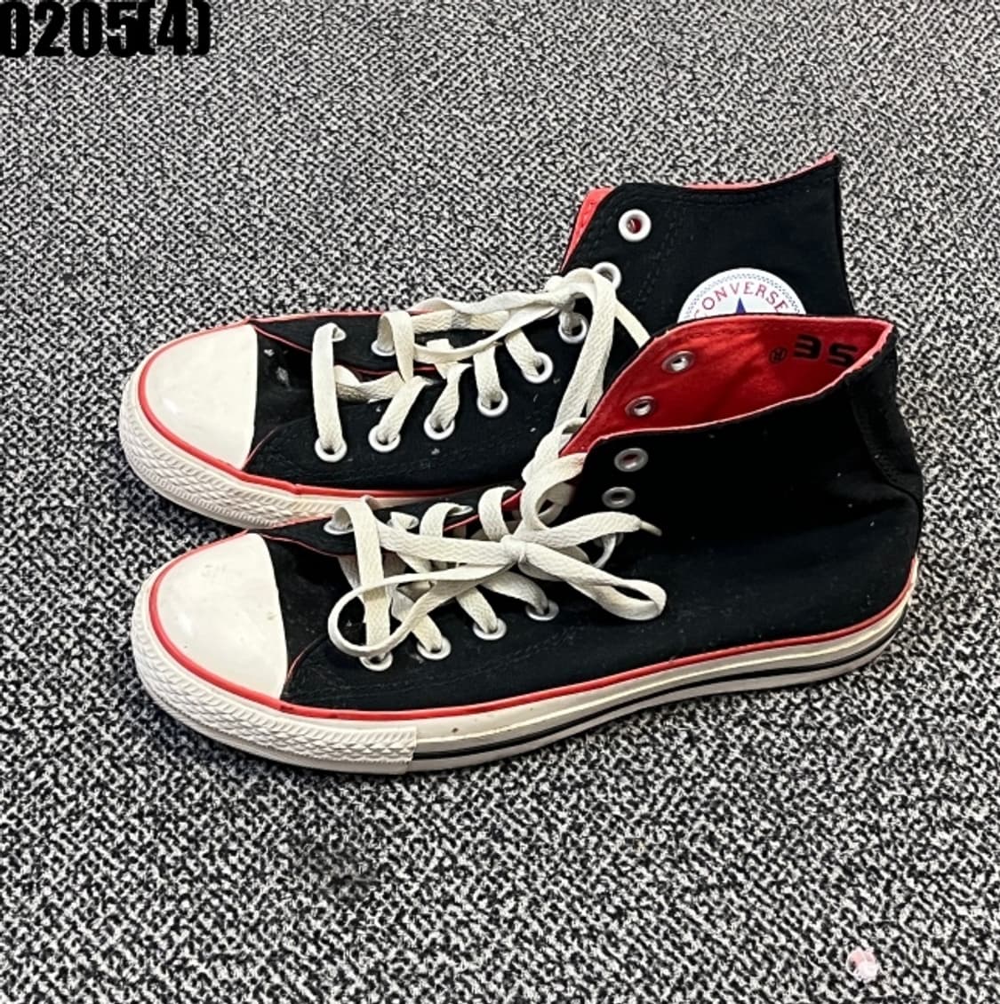 [250] 컨버스 올스타 블랙 하이 스니커즈 0205(4) 상품이미지4