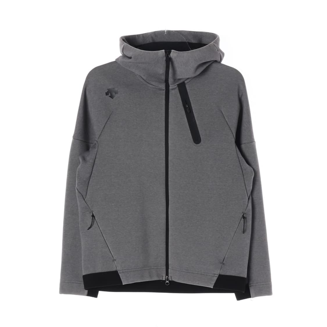 데상트 테크니컬 사선 포켓 하이넥 후드 집업 L 상품이미지1