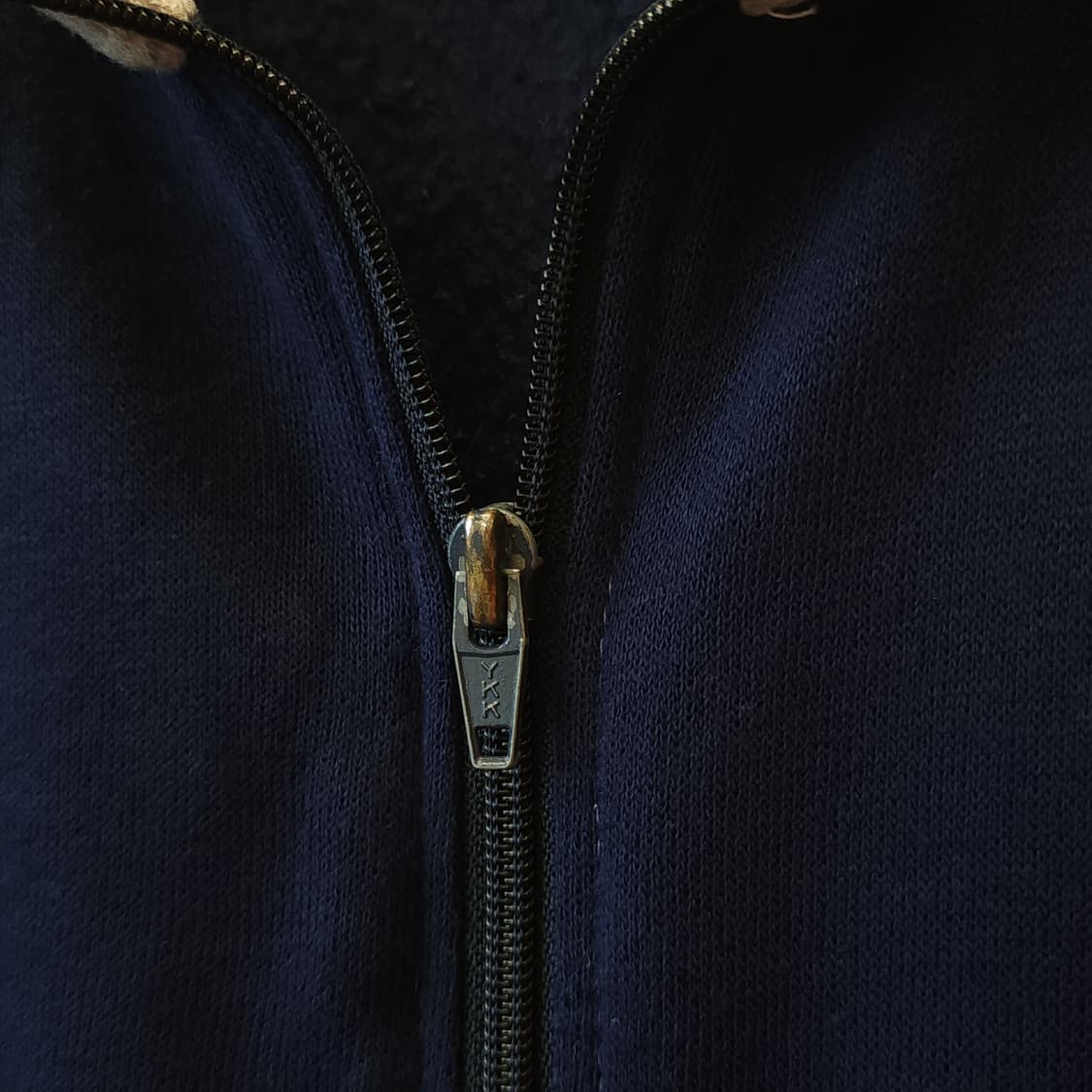 70s 빈티지 트레이닝 집업 자켓 블루 그레이 m 상품이미지6