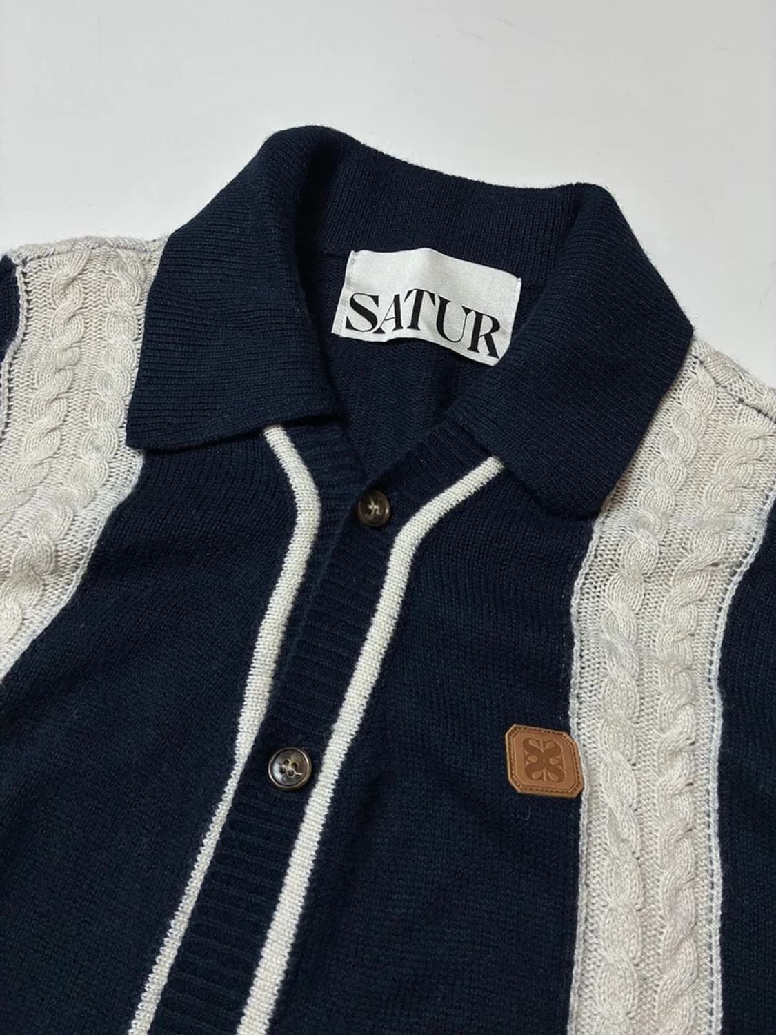 세터 23FW 파로 캐시미어 블렌드 칼라 니트 가디건 PN8926 상품이미지3