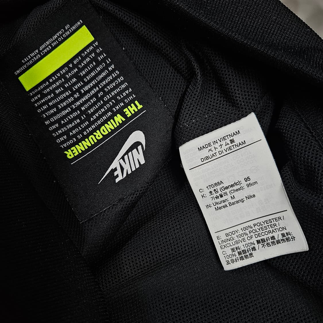 M 나이키 윈드러너 오버핏 바람막이 상품이미지5