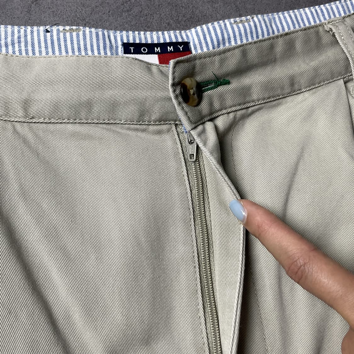 TOMMY HILFIGER 00s 토미힐피거 핀턱 하프팬츠 A01195 상품이미지3