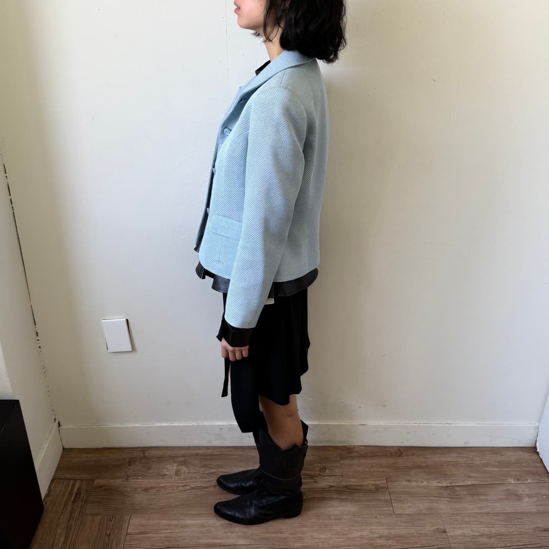 꾸레쥬 스카이 트위드 자켓 상품이미지2