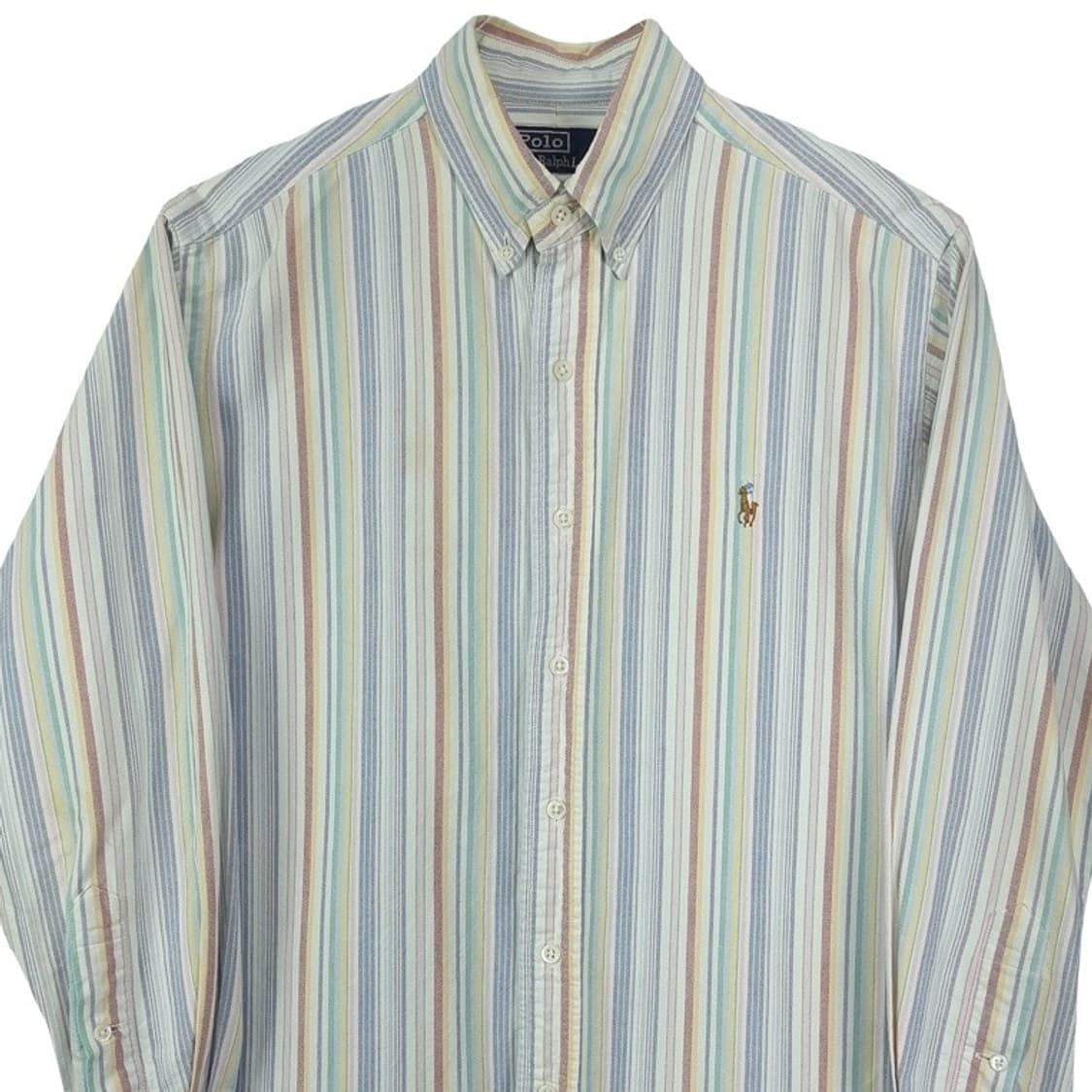 [폴로 랄프로렌] 90'S 빈티지 스트라이프 셔츠 M18746 상품이미지4