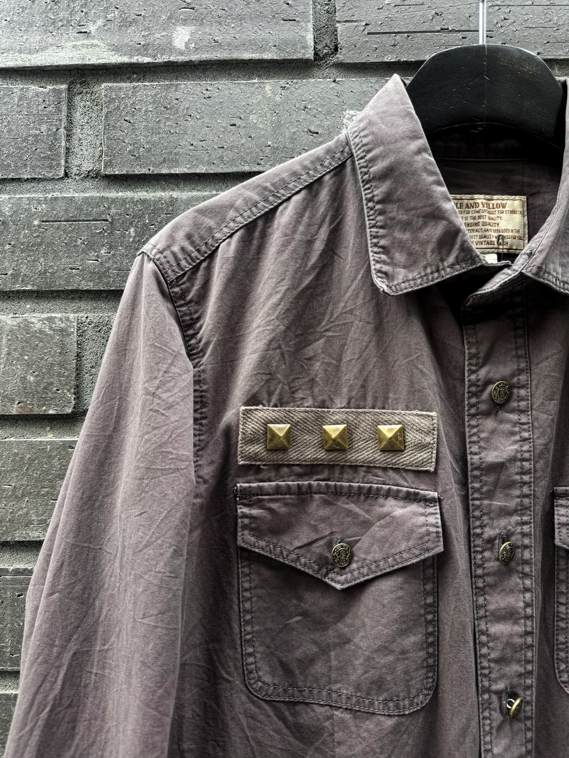 Military Mood Stud Shirt 상품이미지7