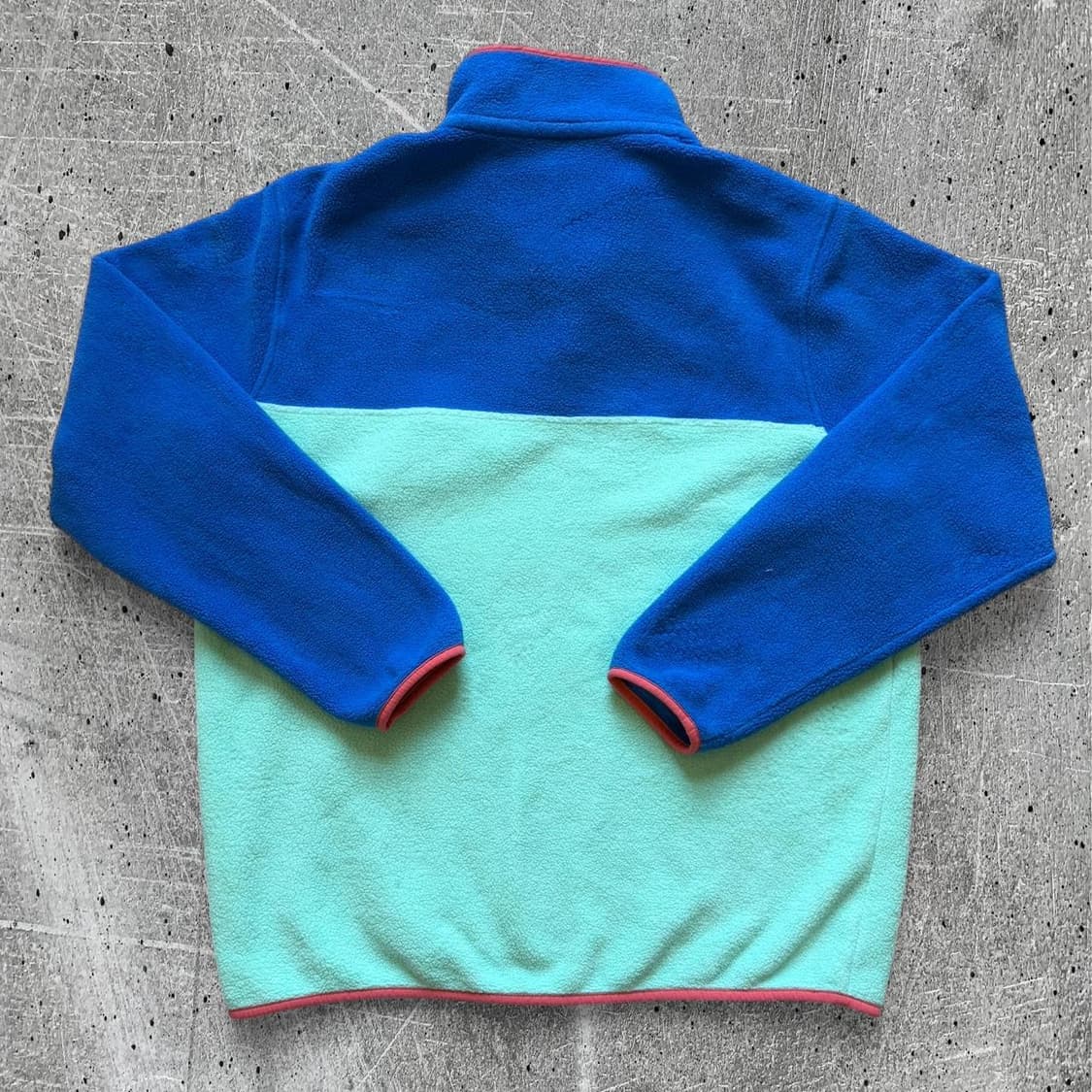 16FW 파타고니아 클래식 신칠라 스냅-티 플리스 풀오버 블루/민트 상품이미지5