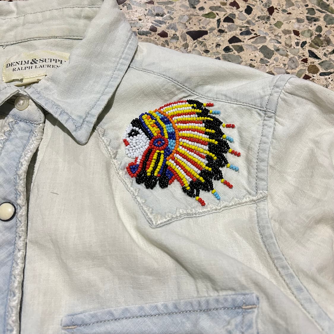 데님앤서플라이(Denim&Supply) 웨스턴 데님 셔츠 상품이미지6