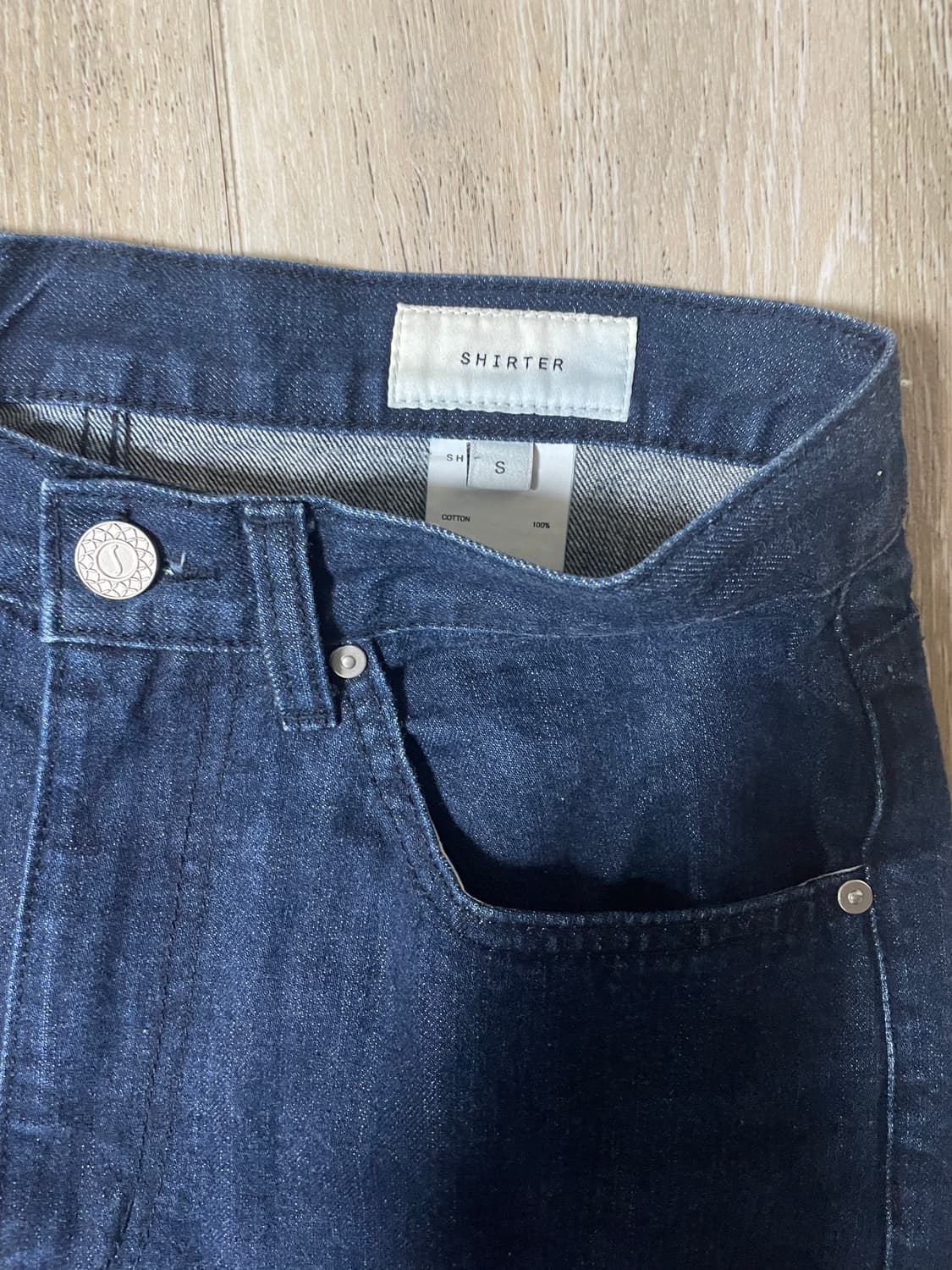 셔터 퍼스트 에디션 데님 팬츠 다크블루 s 상품이미지4