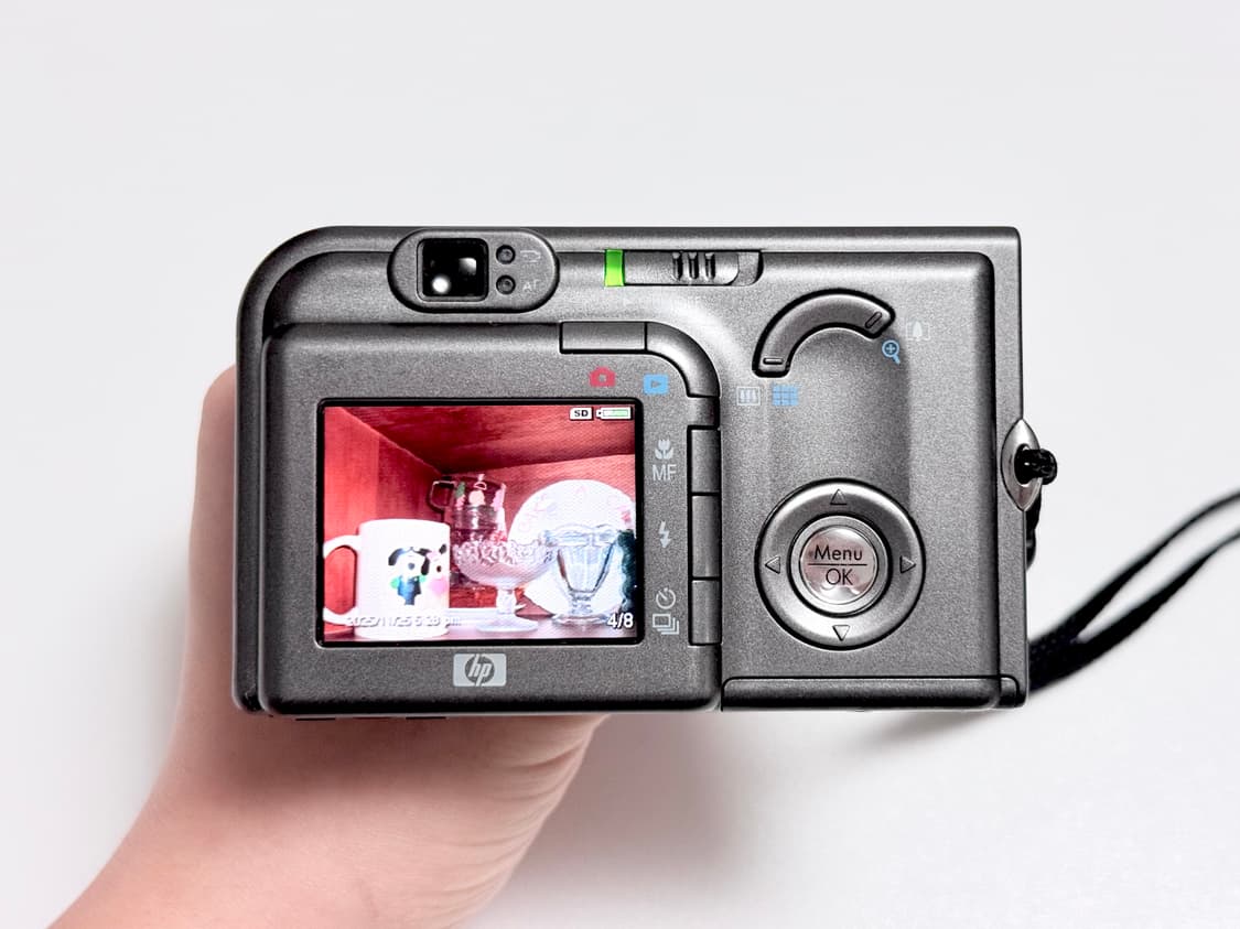 HP 포토스마트 R717 빈티지 디지털카메라 상품이미지2