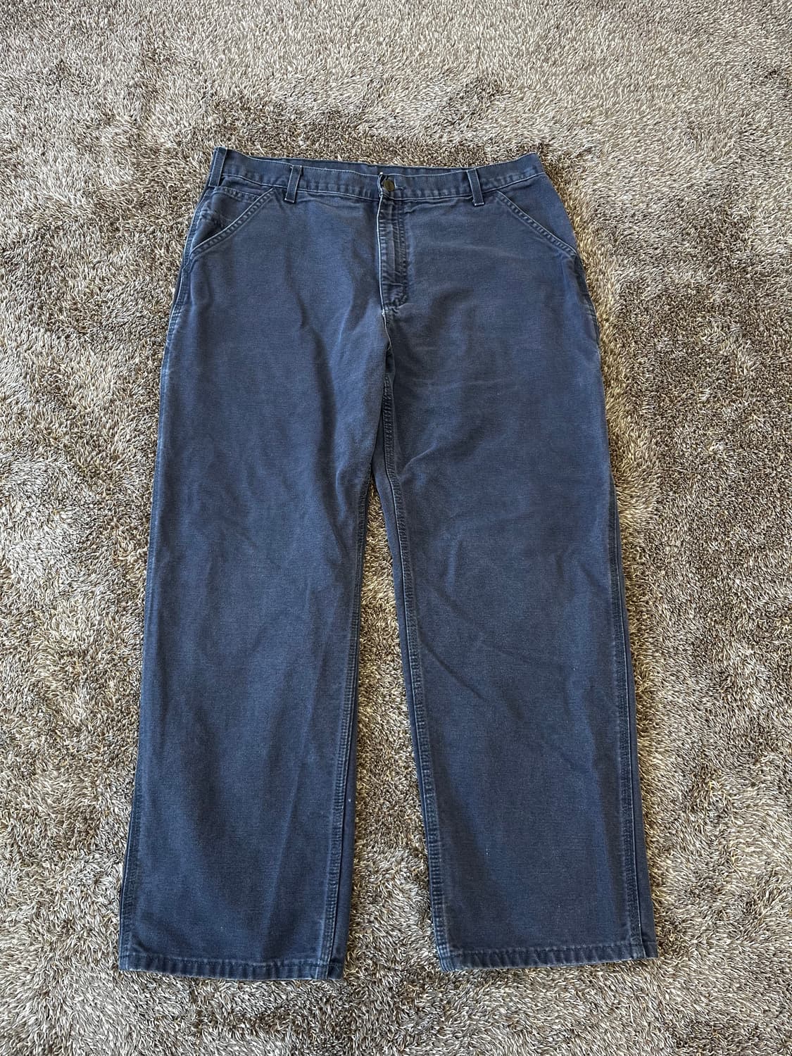 Carhartt B11 PTB 칼하트 빈티지 싱글니 카펜터 팬츠 상품이미지1