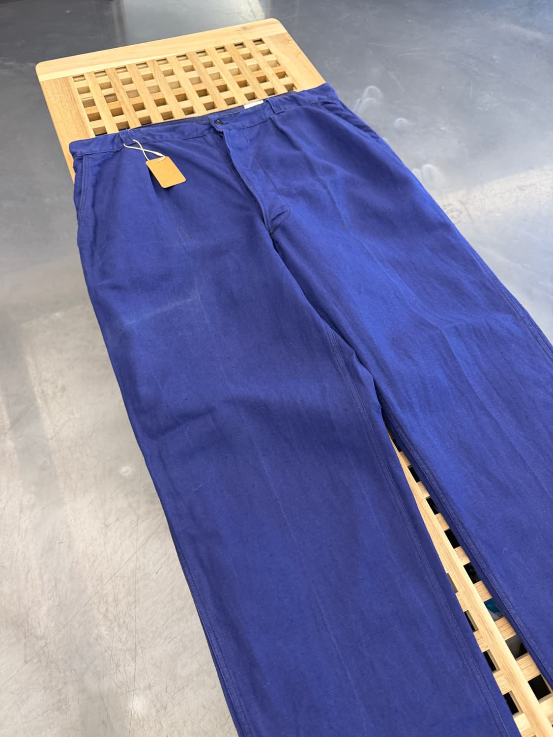 WASHED PURPLE NAVY OLD VINTAGE 프렌치워크팬츠 상품이미지5