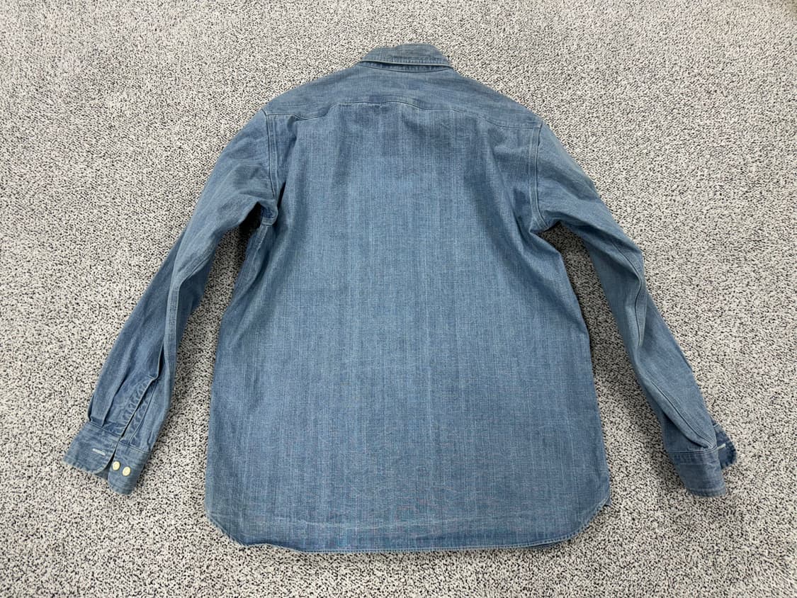 90s BERT PULITZER 데님셔츠 상품이미지2