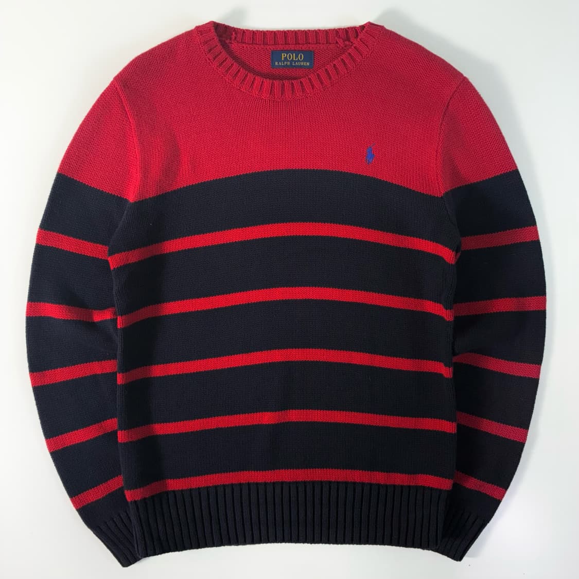 Polo   폴로 랄프로렌 자수 코튼 보이즈 스트라이프 니트 상품이미지1