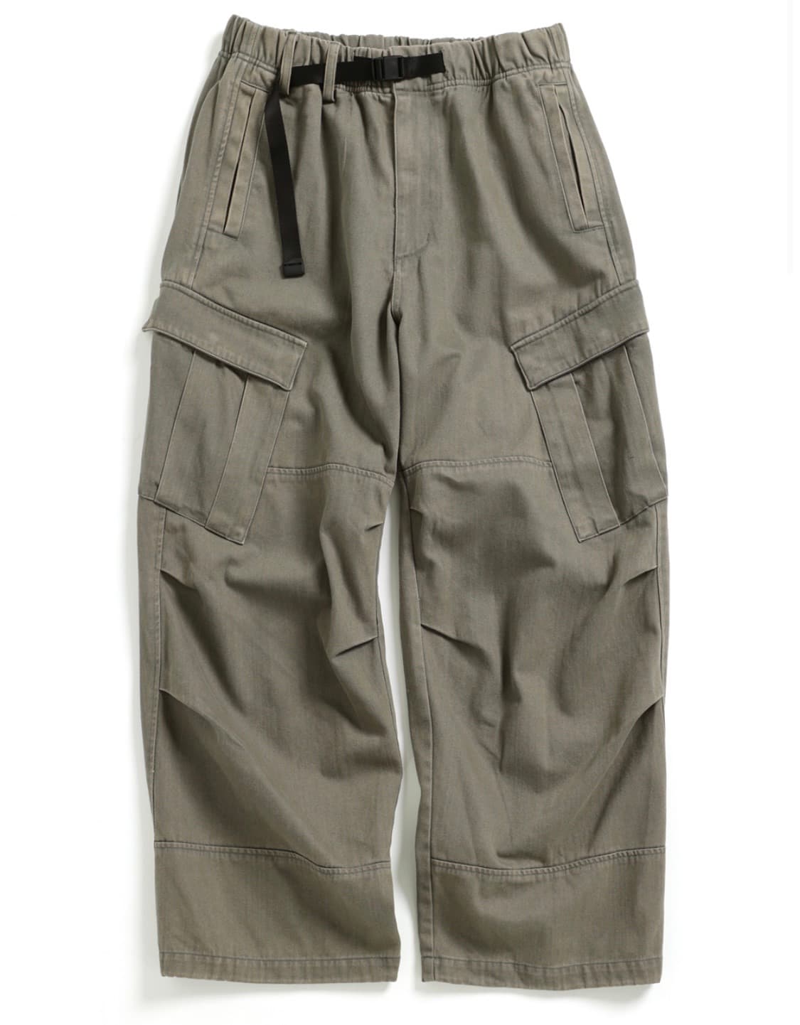 [4] 해칭룸 밀팬츠 워시드 올리브 상품이미지1