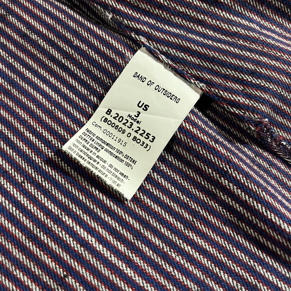 [100] 밴드오브아웃사이더 금장자켓 상품이미지9