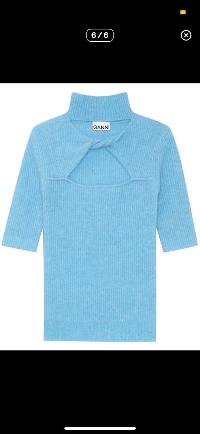 가니 트임 니트 상품이미지6