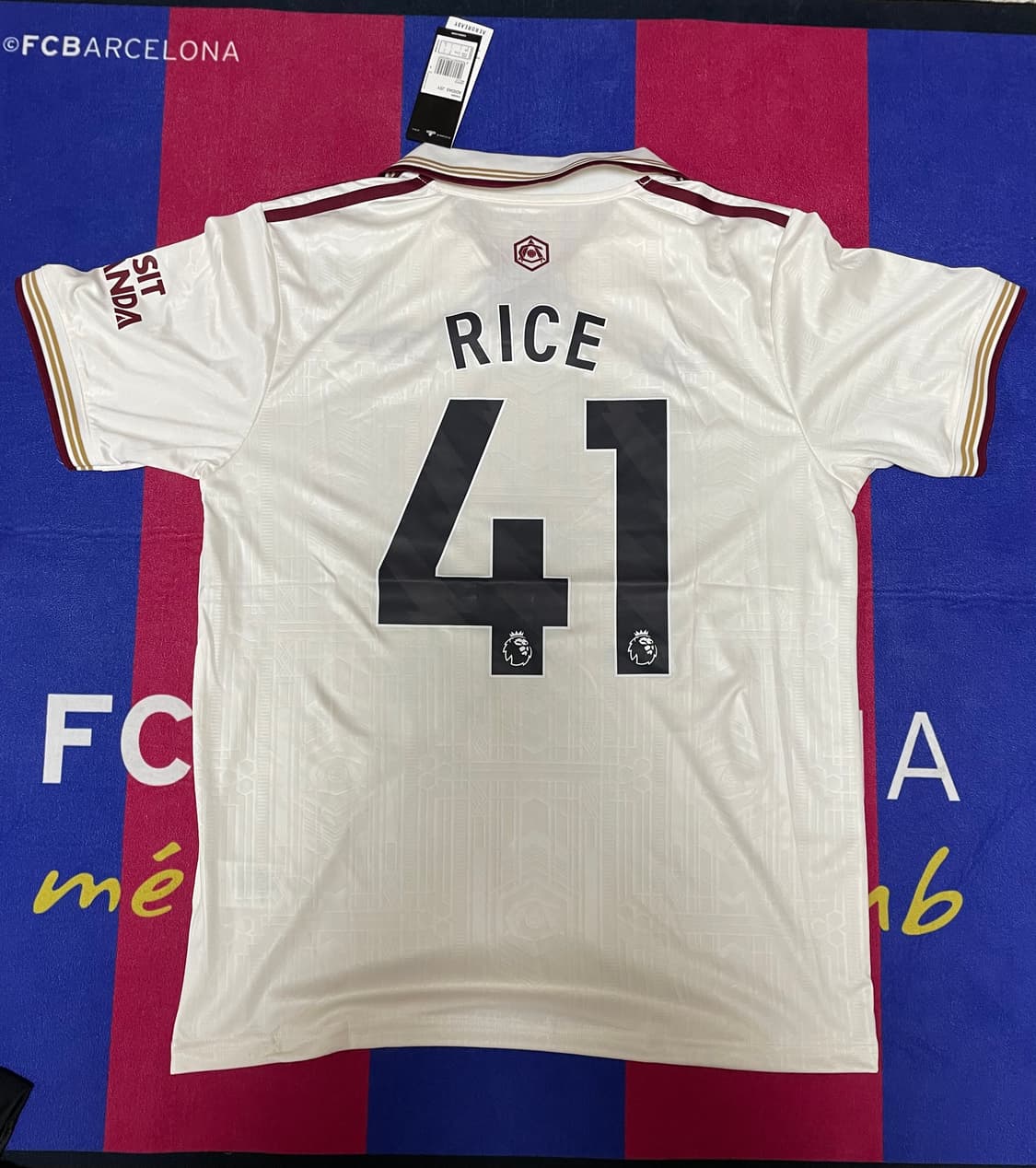 25-26 아스날 라이스 유니폼 상품이미지2