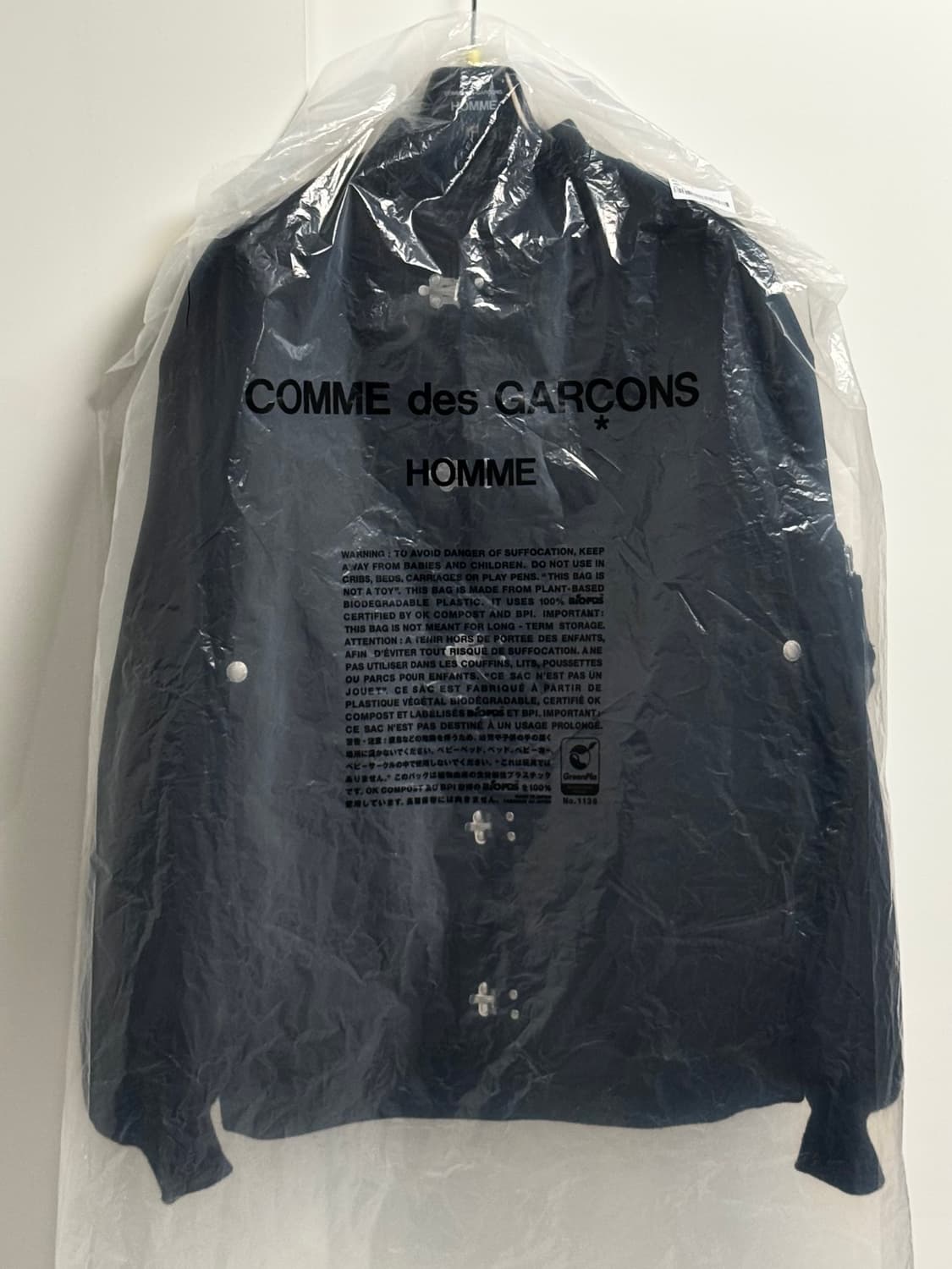 꼼데가르송 옴므 봄버 자켓 상품이미지3