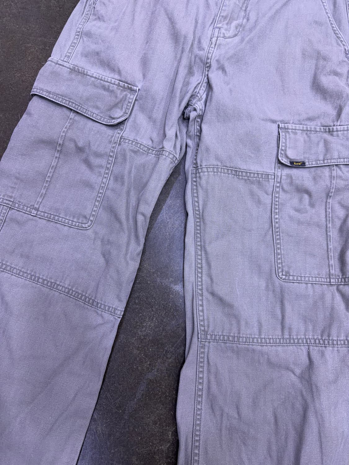 Lee 리 릴렉스핏 헤링본 캐쥬얼 카고팬츠 탄 베이지 28 상품이미지5