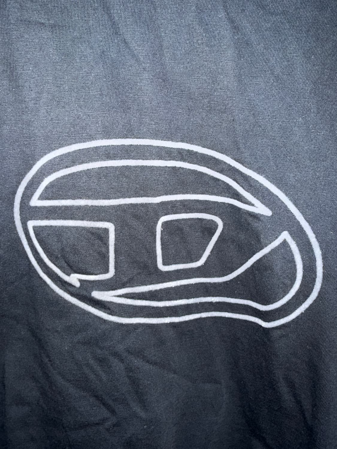 디젤 피카부 오발 로고 티셔츠 M 상품이미지4