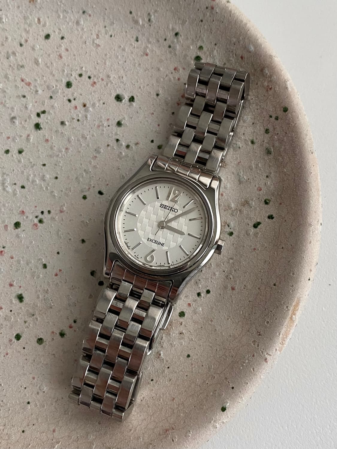 Seiko 세이코 exceline 엑셀린 실버 쿼츠 상품이미지3