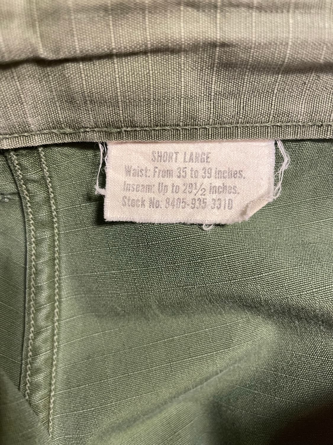 60s 미군 정글팬츠 상품이미지7