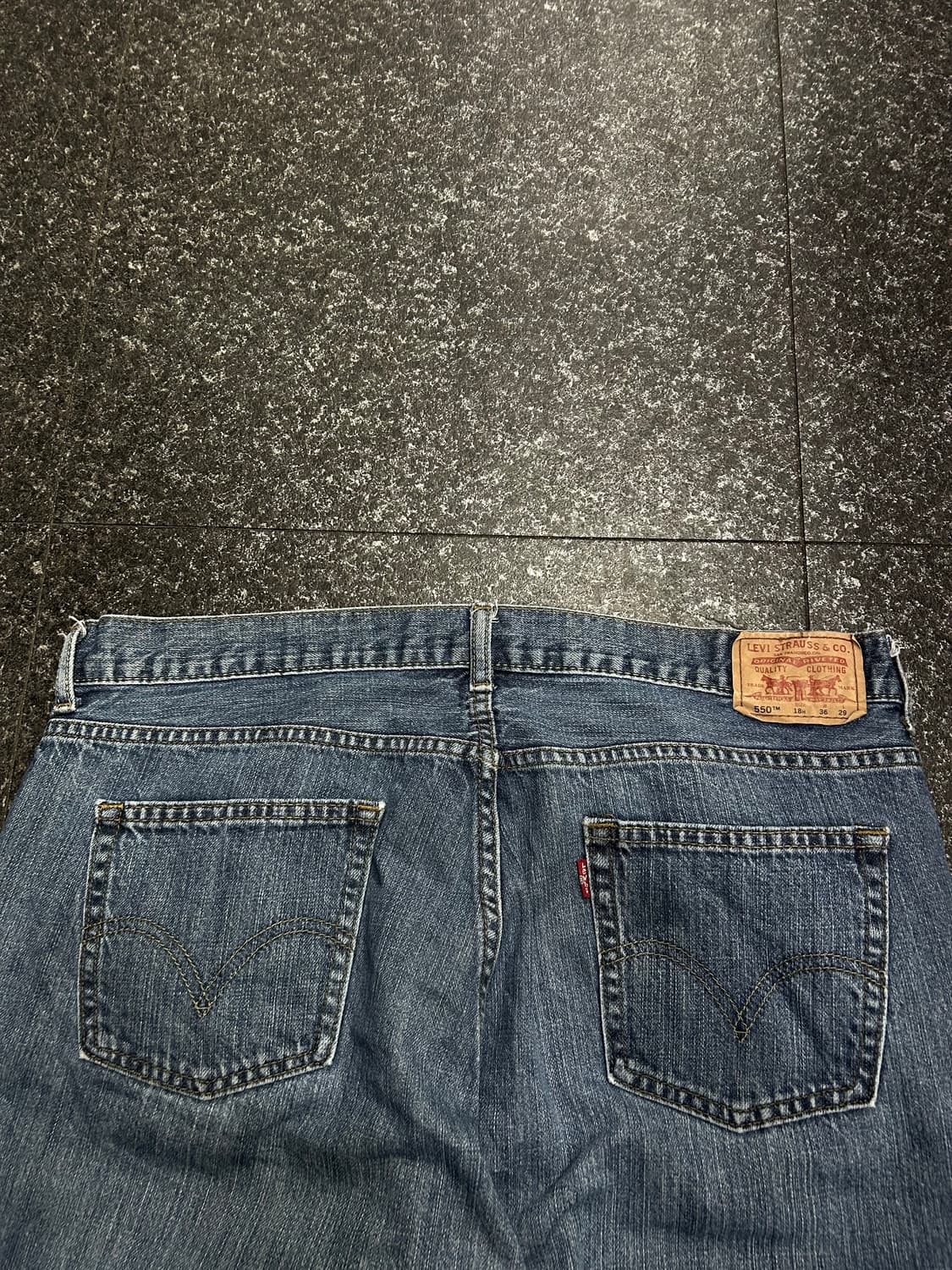 리바이스 550 와이드 데님팬츠 청바지 남성 36인치 상품이미지4