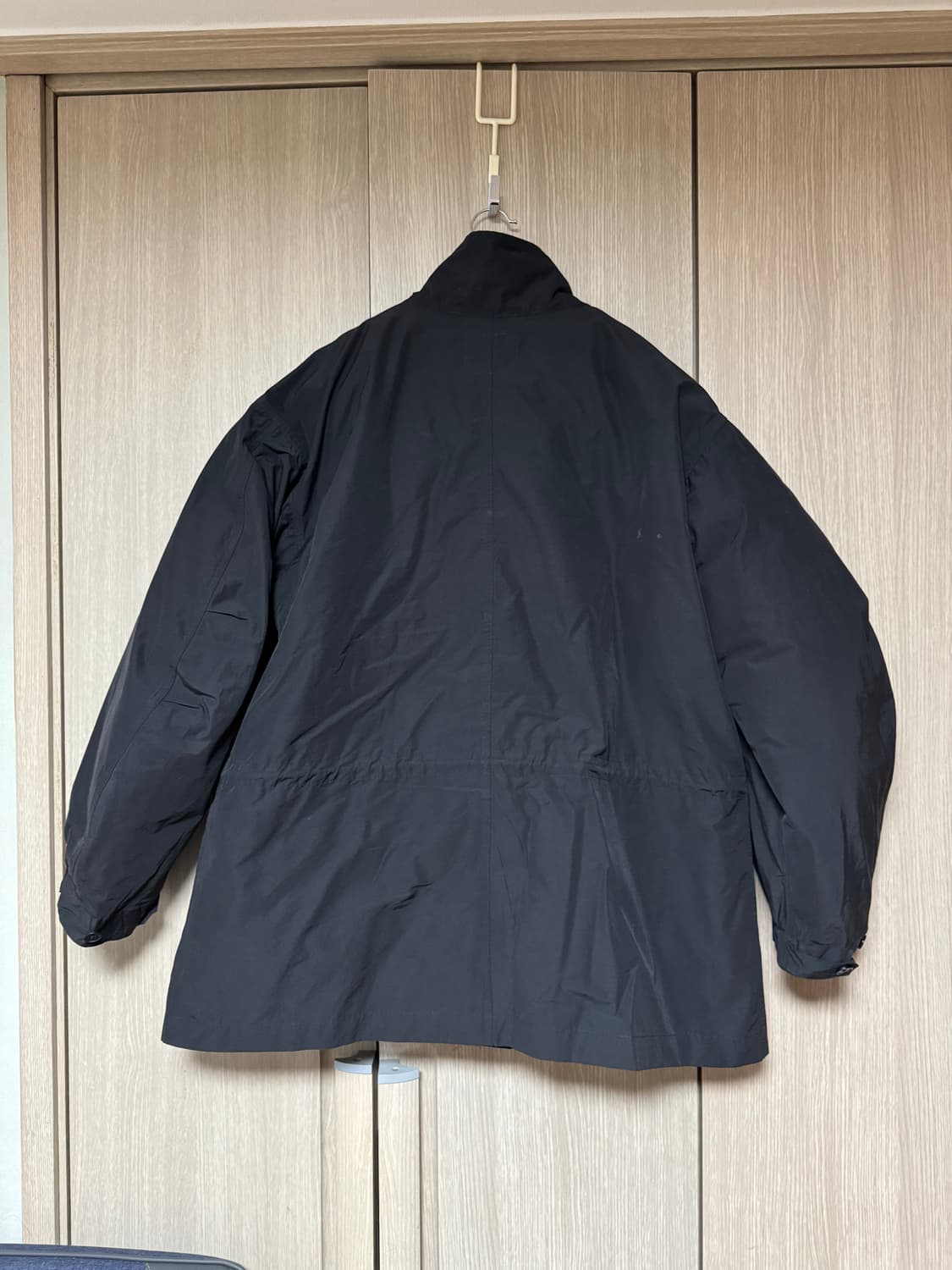 인더로우 M65 숏 모즈 파카 블랙 상품이미지2