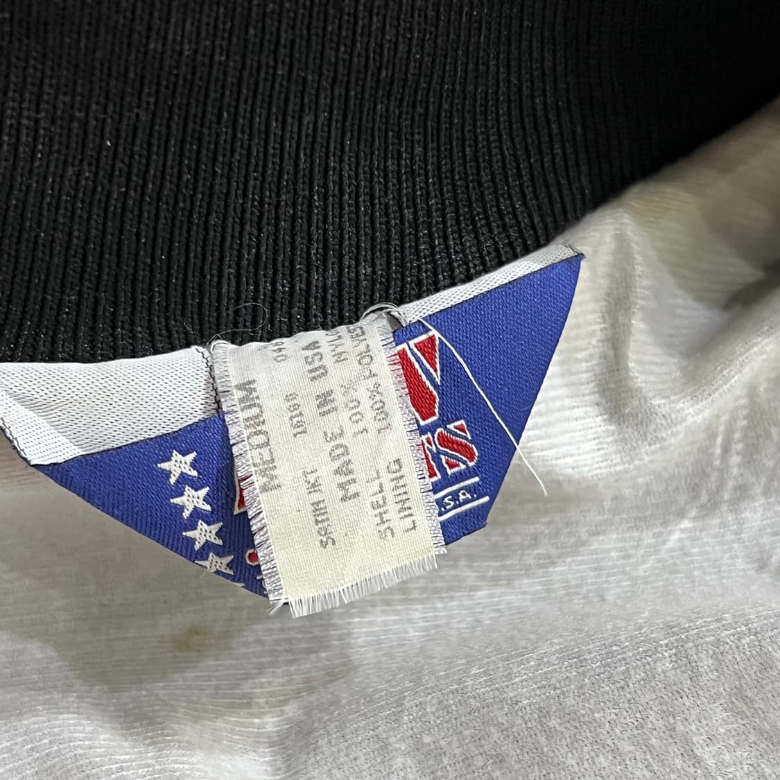 [M] USA MADE 빈티지 새틴 바시티자켓 15622 상품이미지6