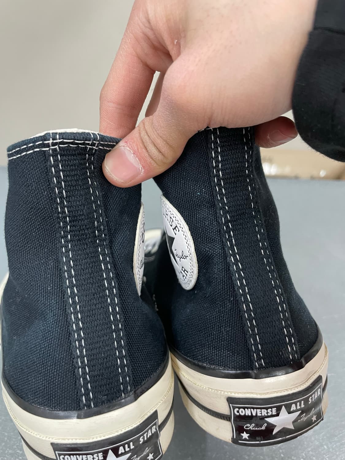 컨버스 척70 하이 블랙 235 상품이미지8