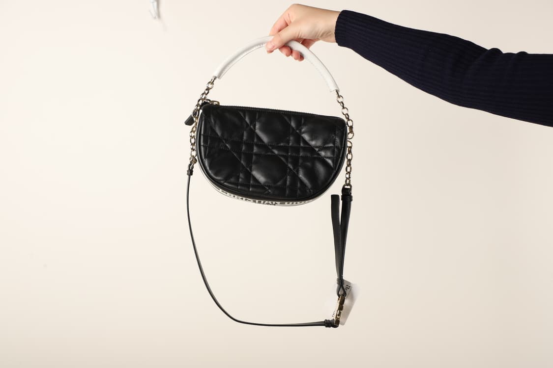 디올 바이브 호보백 미디엄 블랙 카냐쥬 상품이미지3