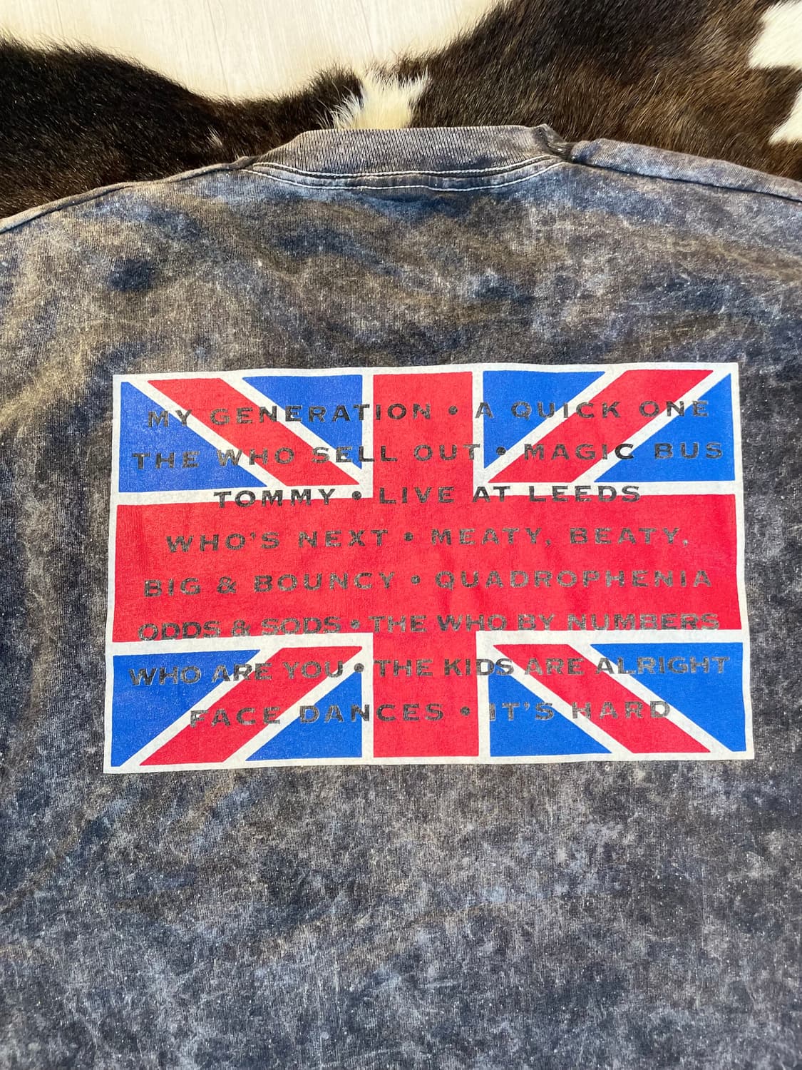 The Who 더 후 Maximum R&B 오버디이 티셔츠 상품이미지5