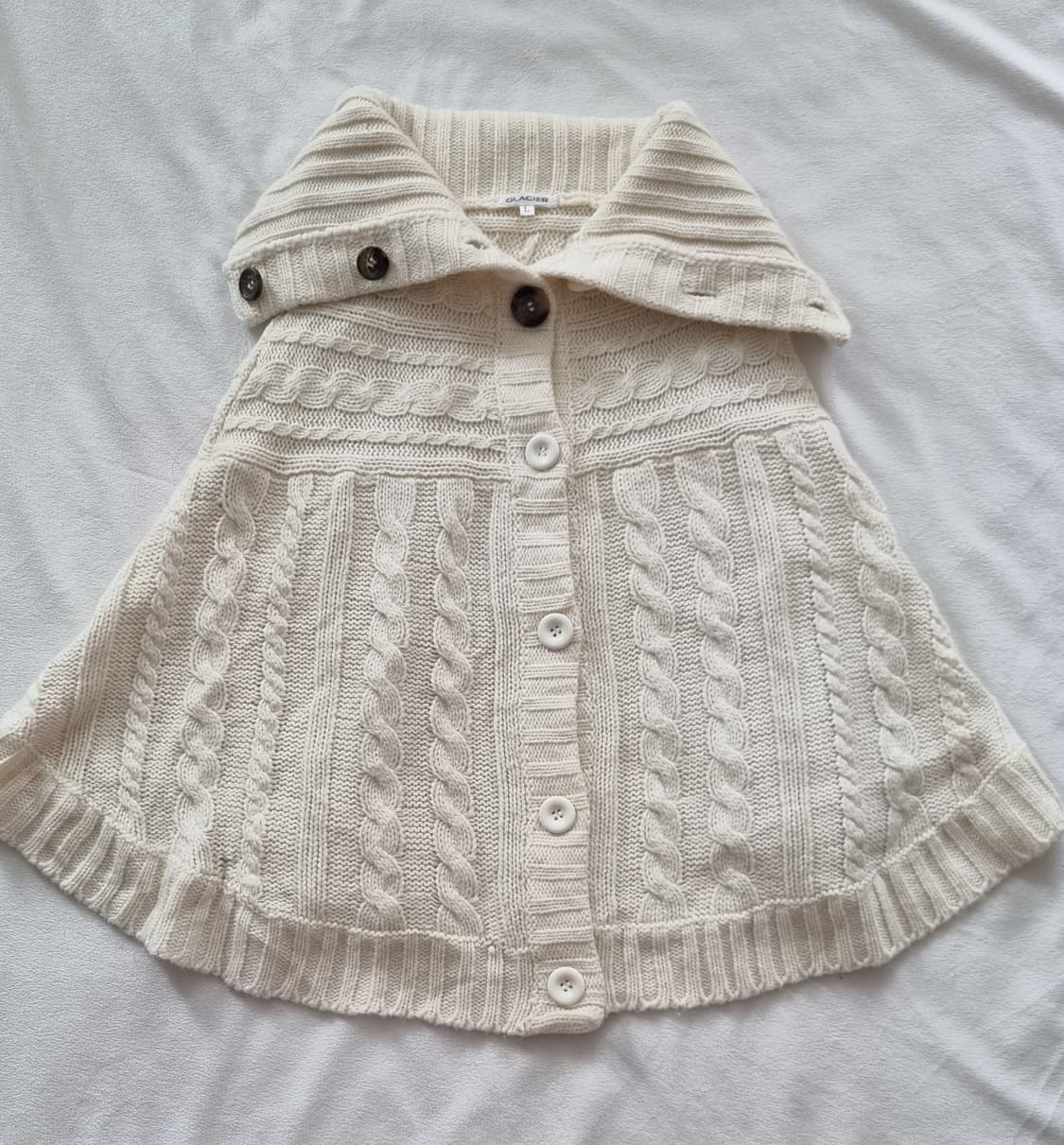 빈티지 모리걸 하구미 케이프 망토 니트 상품이미지1