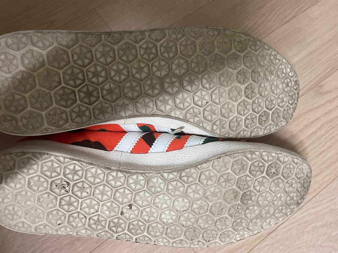 Adidas x Noah Gazelle OG Orange Camo 상품이미지8