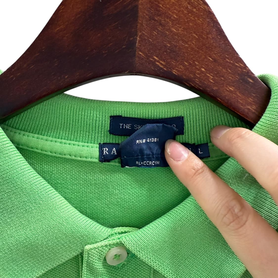 [L] 랄프로렌 스키니폴로 카라티 상품이미지6