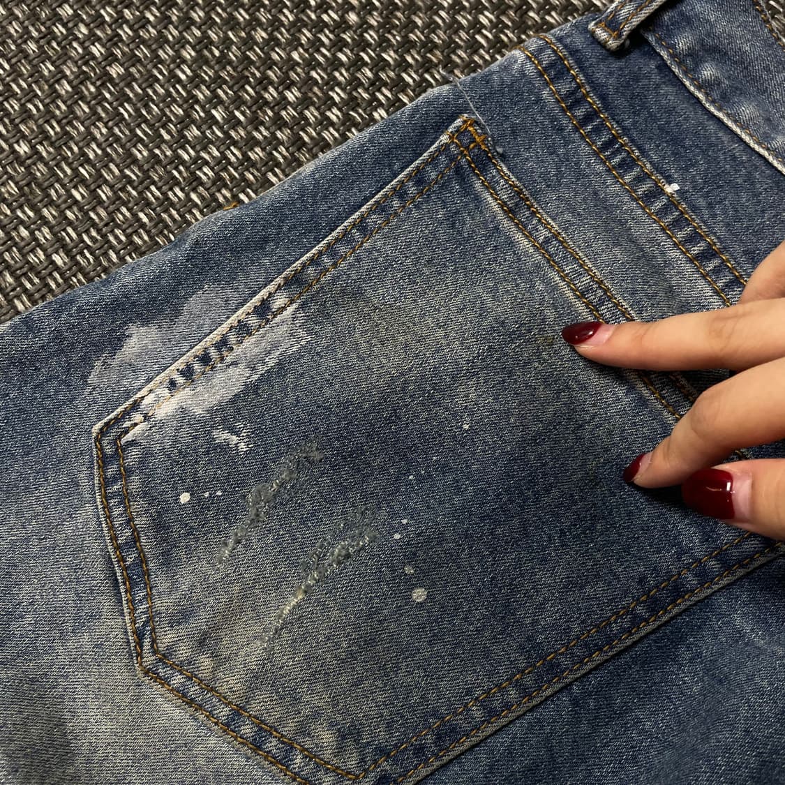 (34) 돌체앤가바나 빈티지 데미지 데님 팬츠 상품이미지8