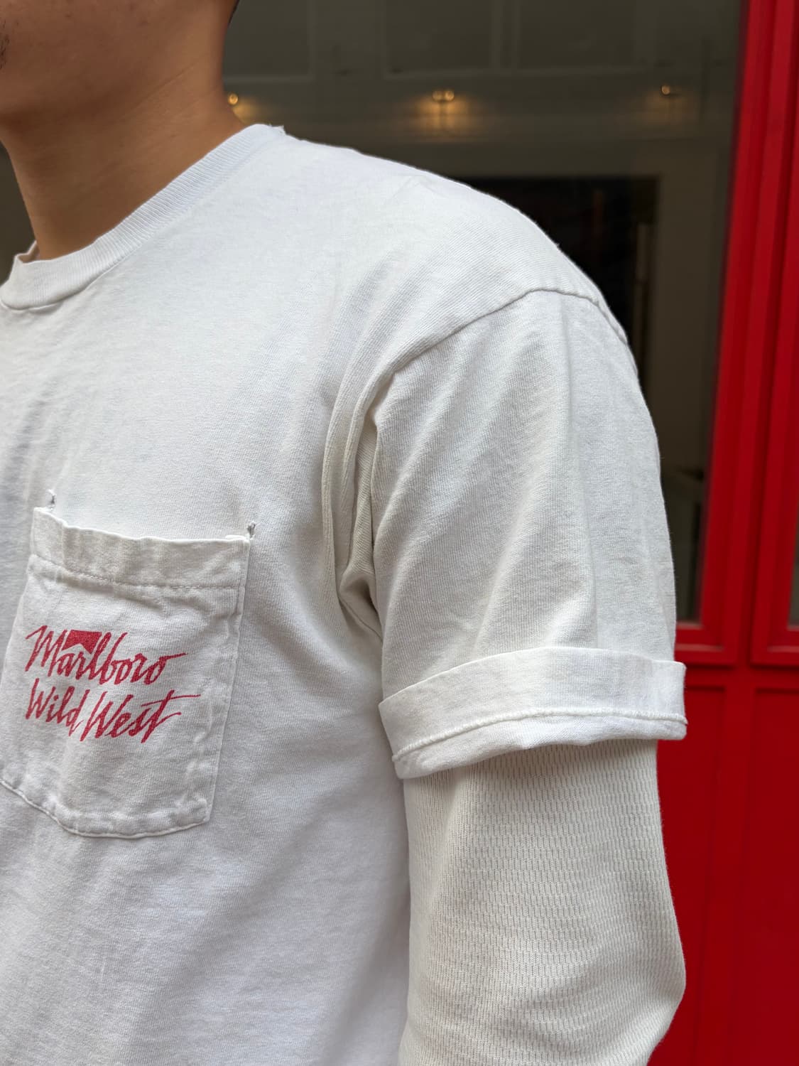 90‘s Marlboro Wild West cowboy T-shirt  상품이미지7