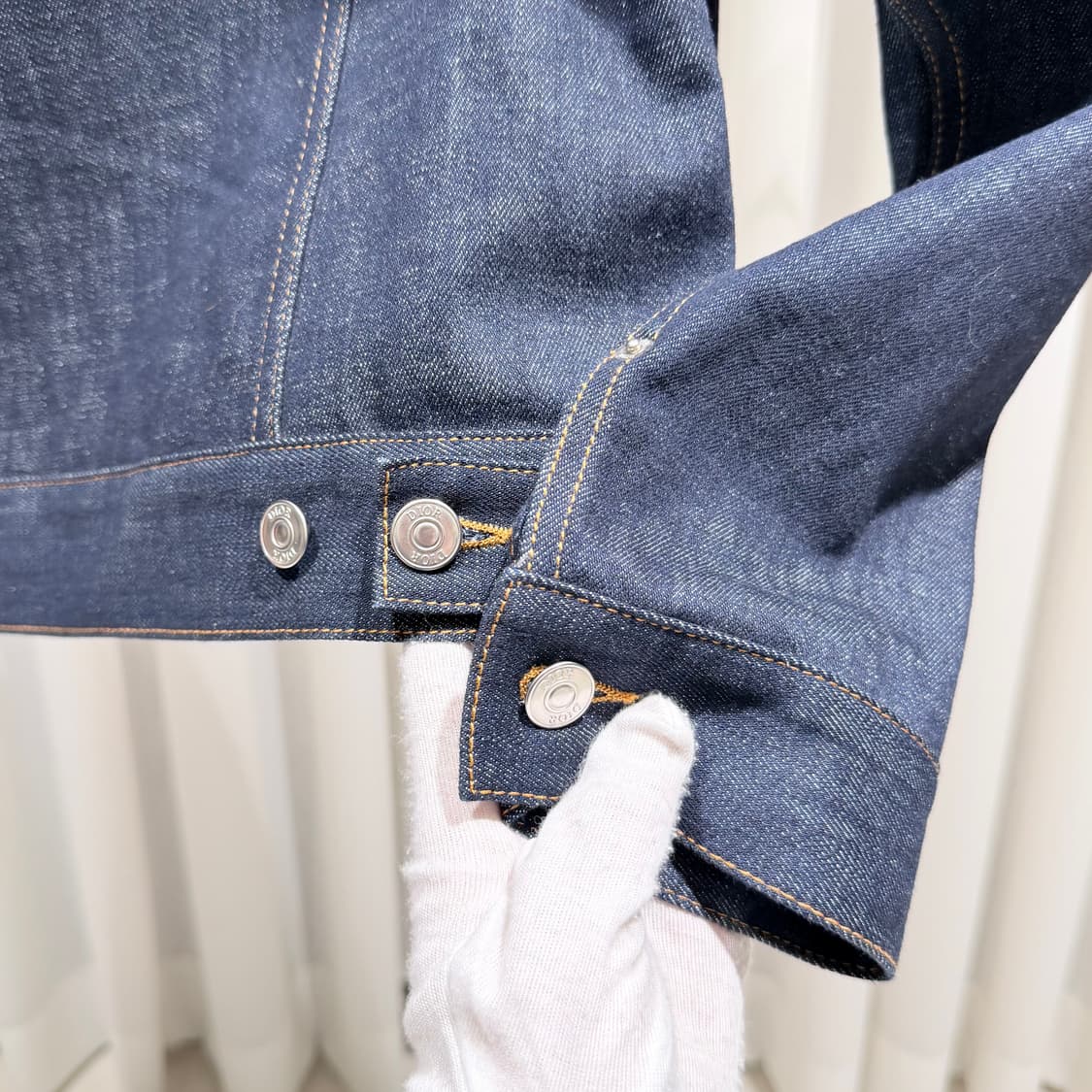 (S+/50/48) / 르메르 신형 롱슬리브 버튼 데님 자켓 셋업 상품이미지3