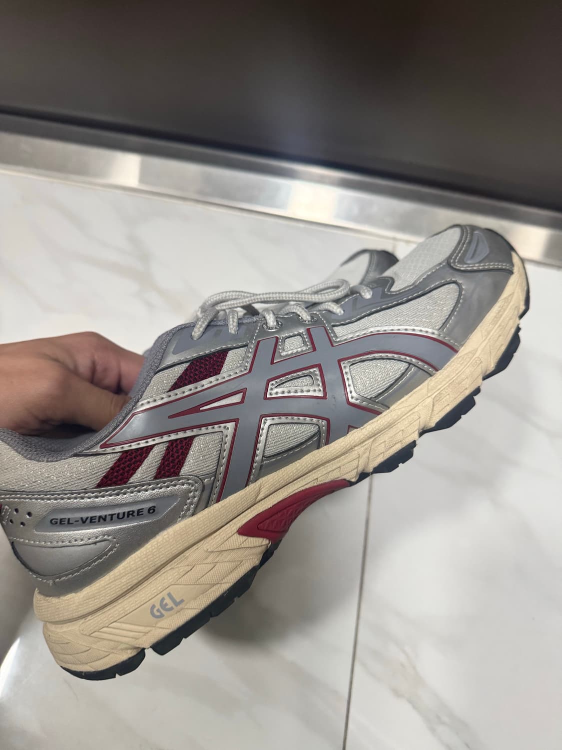 아식스 젤 벤쳐 6 글레이셔 그레이 270 상품이미지1